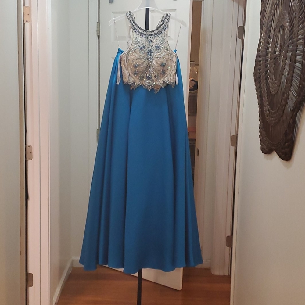 2 piece prom/pageant dress